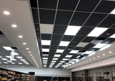 Suspended ceiling with bulkhead pretoria