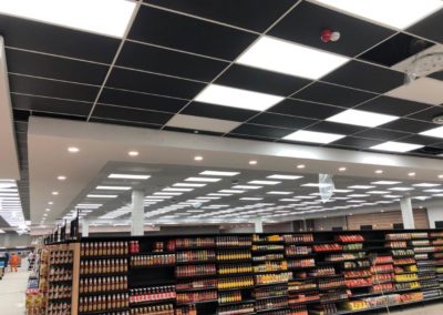 suspended ceiling in retail store pretoria