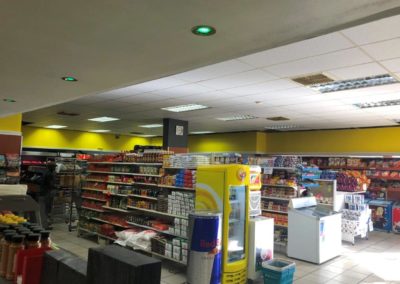 retail ceiling and bulkheads