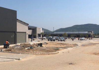 building site near hartebeespoort dam